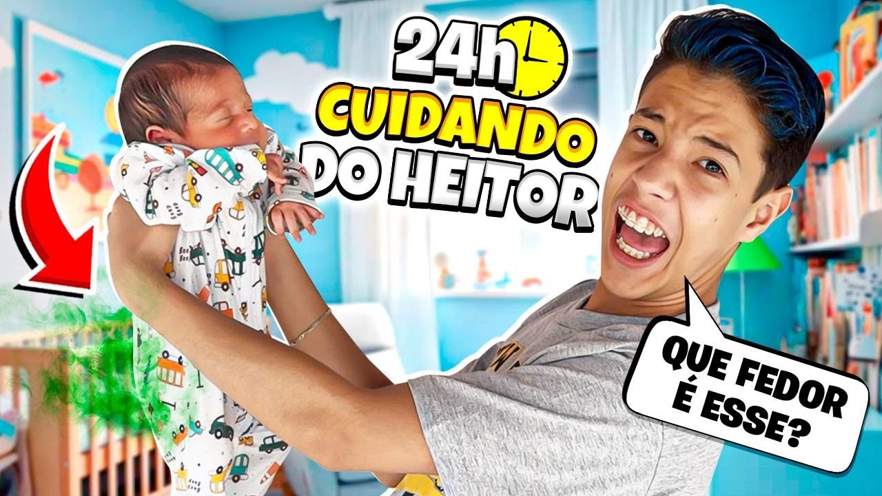 OS MELHORES VÍDEOS DO CANAL! *Henrique cuida do Heitor e outros. Algo deu ruim!