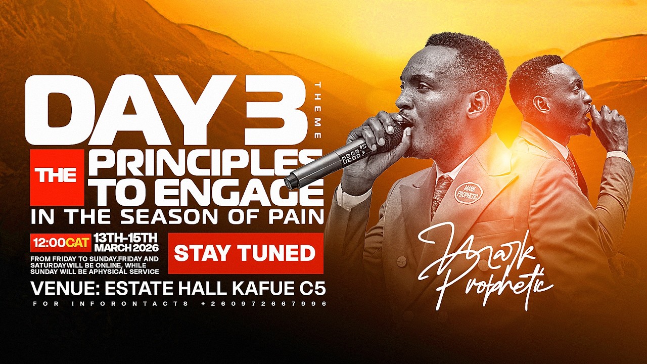 PRINCIPLES TO ENGAGE IN THE SEASON OF PAIN - MARK PROPHETIC MPK