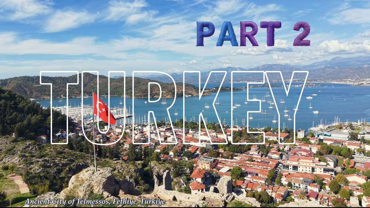 Fethiye Turkey 4K Drone Journey Part 2 #travel#relax#trending#asmr#europe#4k#unitedstates