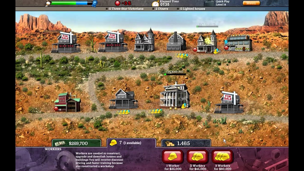 Build-a-lot: Mysteries 2 - Quick Play Level 14