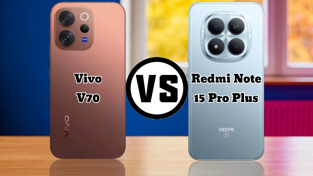 Vivo V70 vs Redmi Note 15 Pro+ 5G_ The Ultimate Comparison! ⚔️
