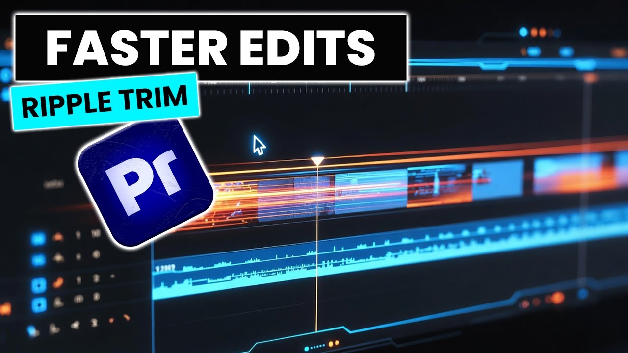 How to Edit Faster in Premiere Pro (Ripple Trim)