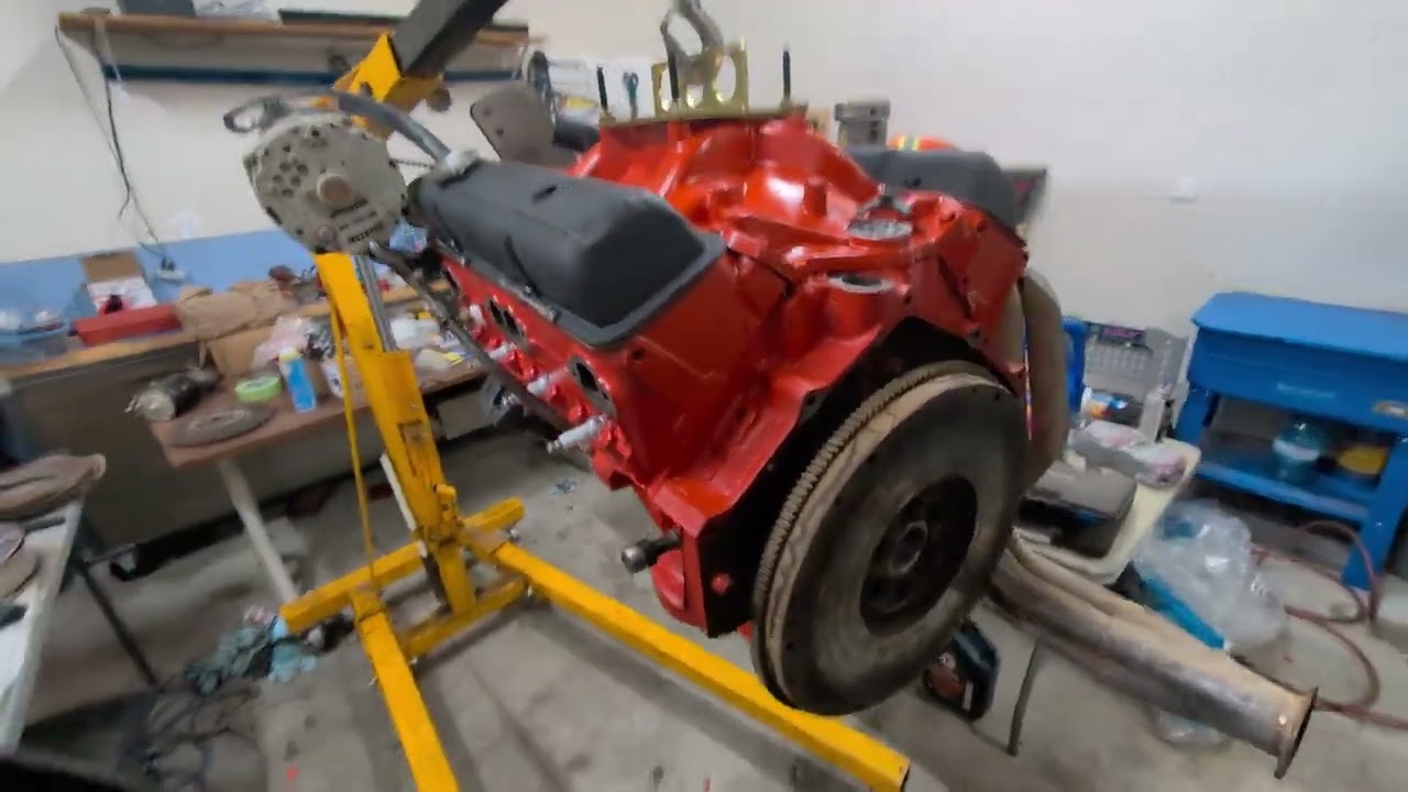 69 Chevy 327 install