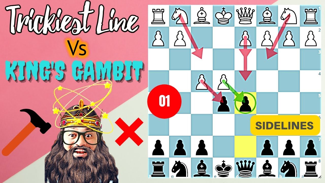 Trickiest line against King's Gambit - 1 (Sidelines)