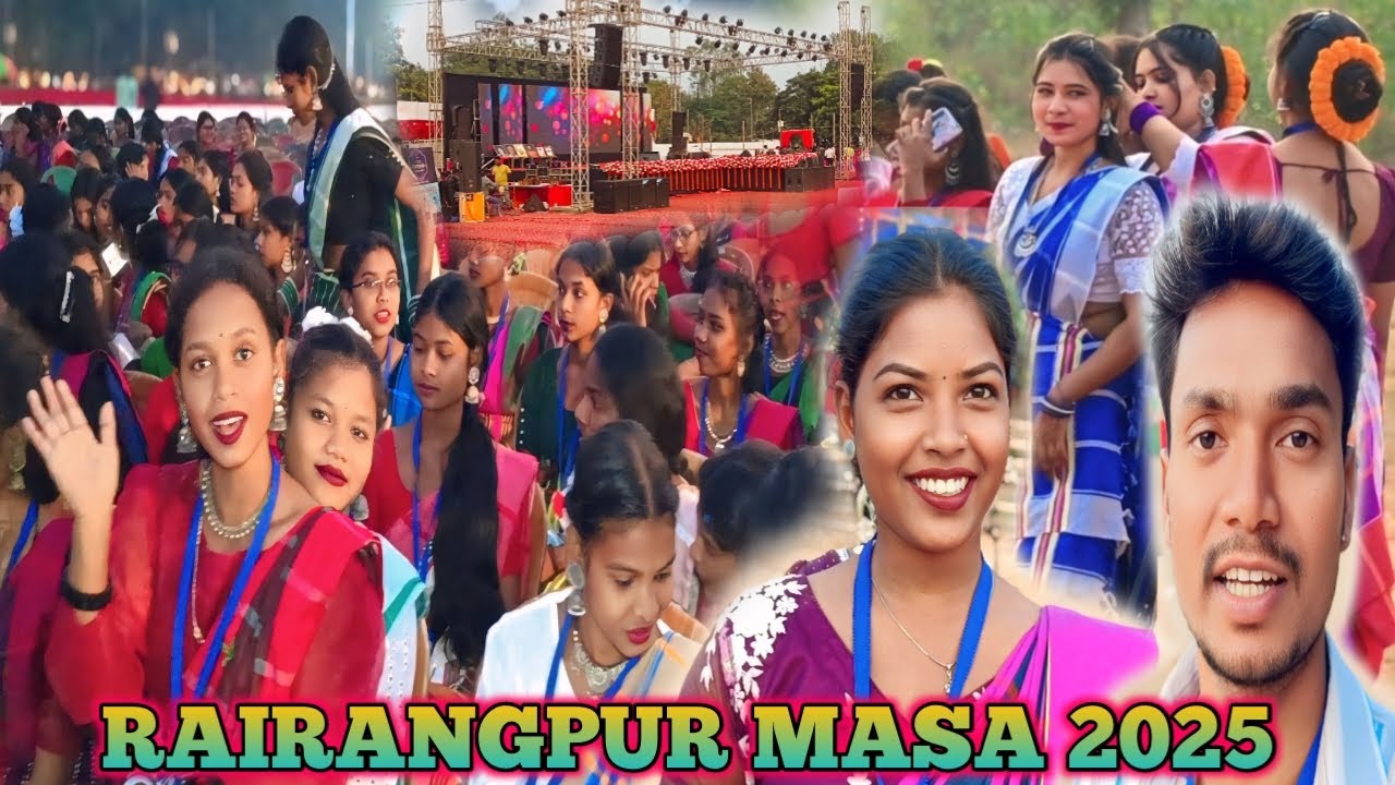 RAIRANGPUR MASA 2025 // MASA BIR SOLE //@shrabanandsabita