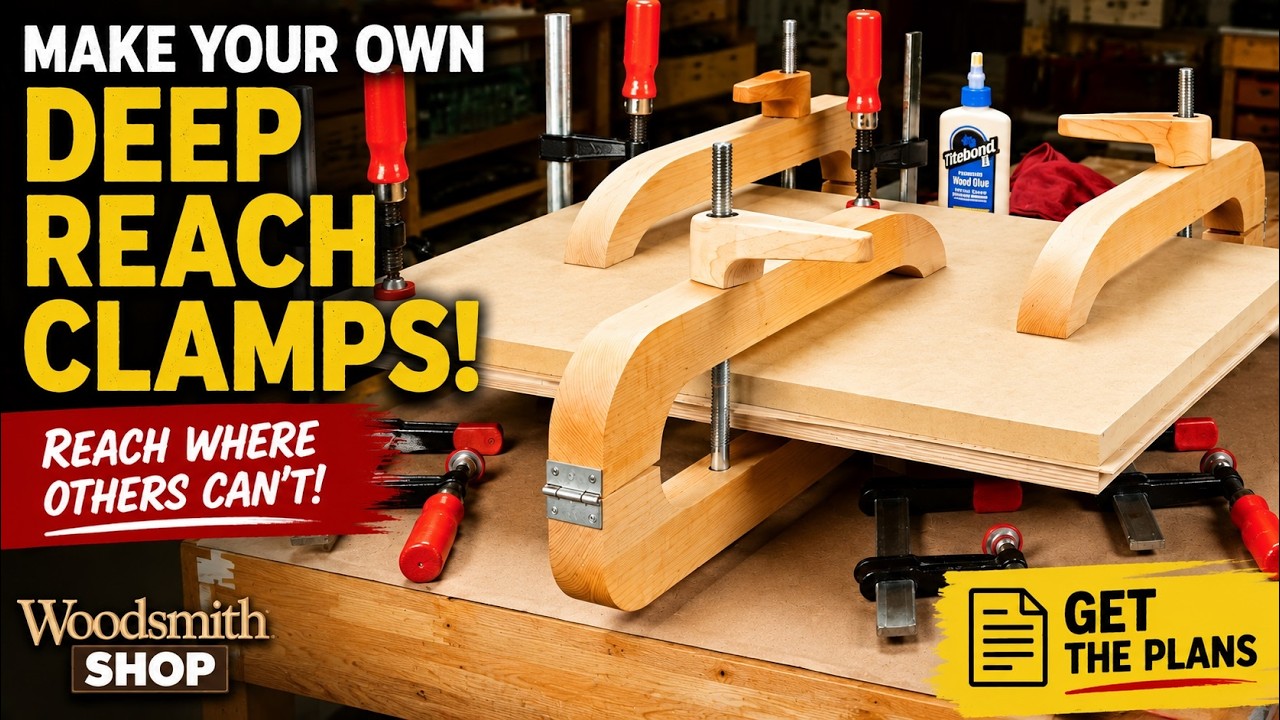 Make Your Own Specialty Deep Reach Clamps!