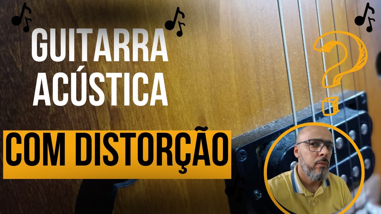 GUITARRA IBANEZ ACÚSTICA COM DISTORÇÃO