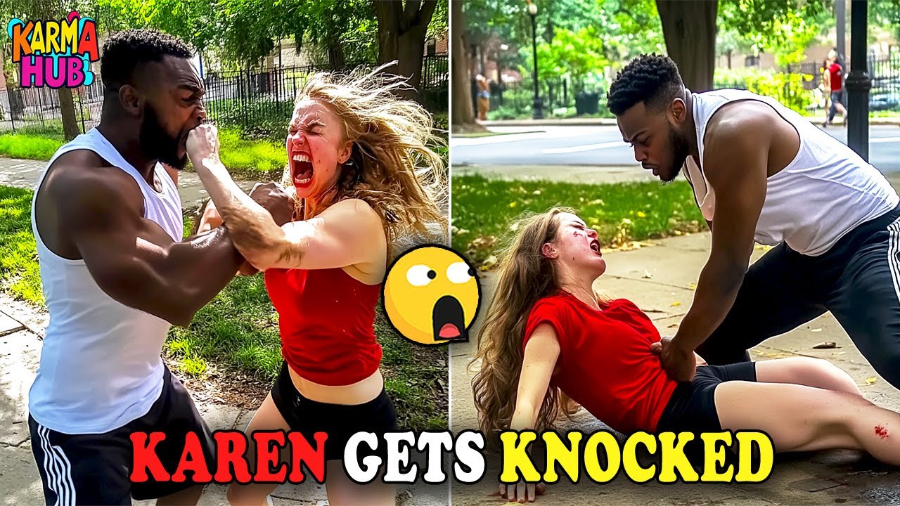 People/Karens Who Got What They DESERVED!  Best Compilation INSTANT KARMA Caught on Camera #6