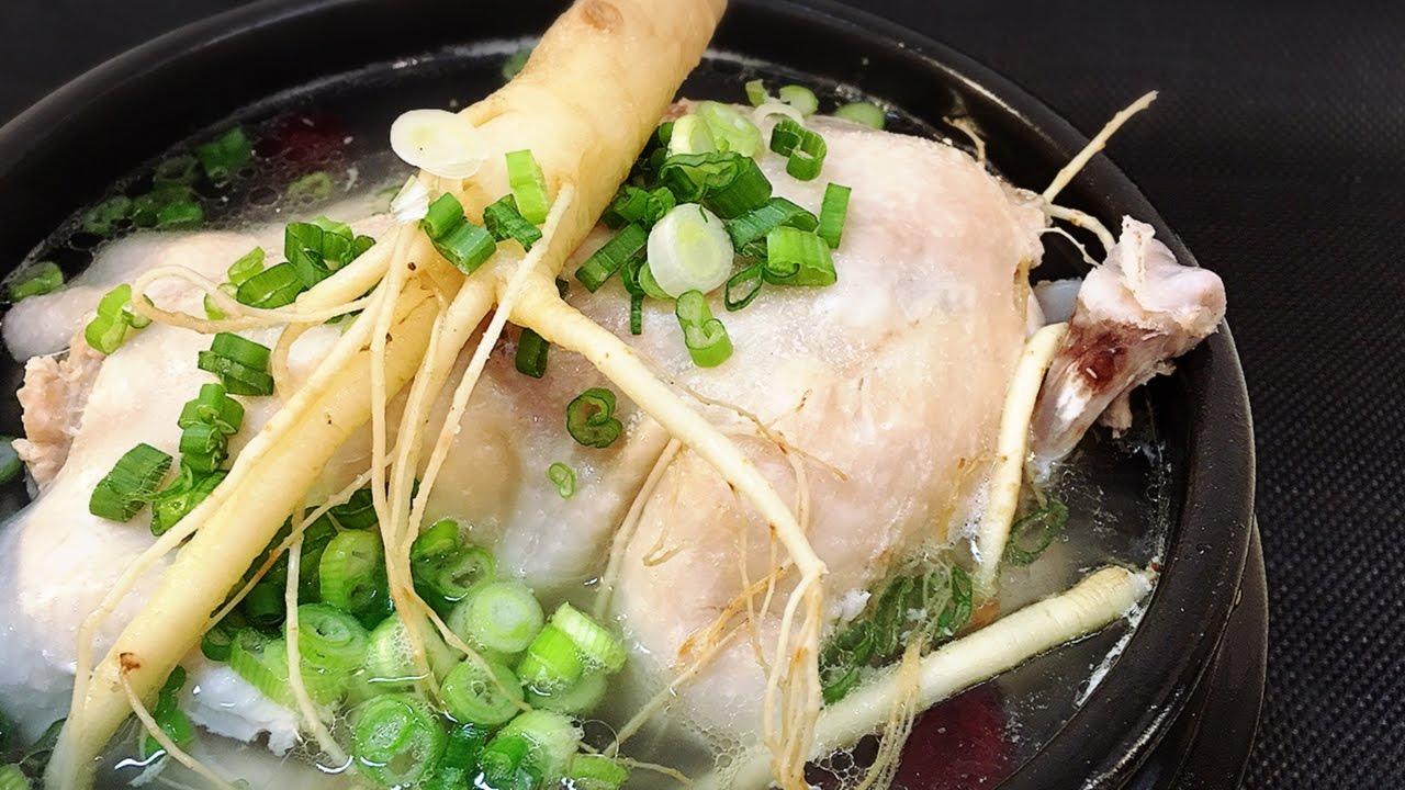 How To Make Samgyetang (Ginseng Chicken Soup)