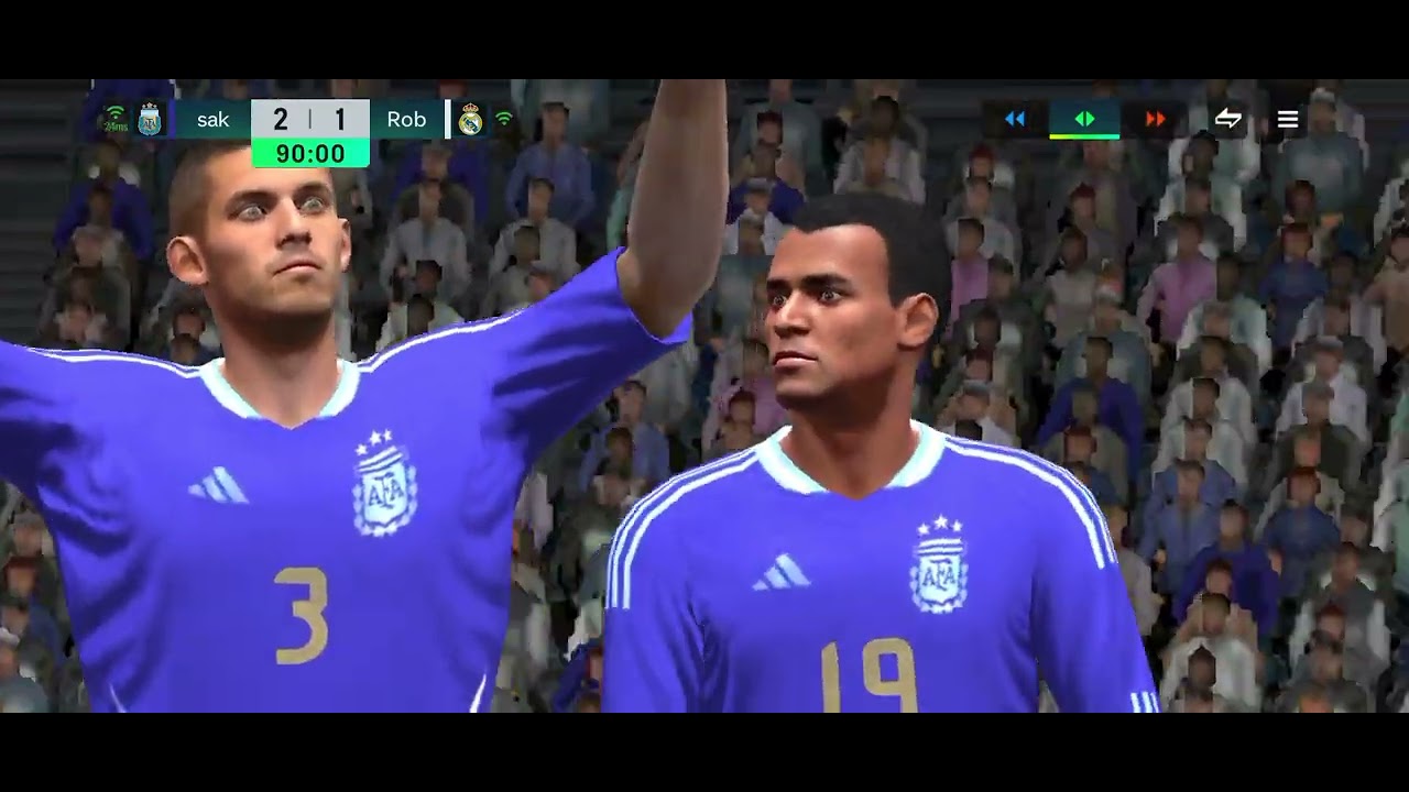 Leveling David Neres on FC Mobile 