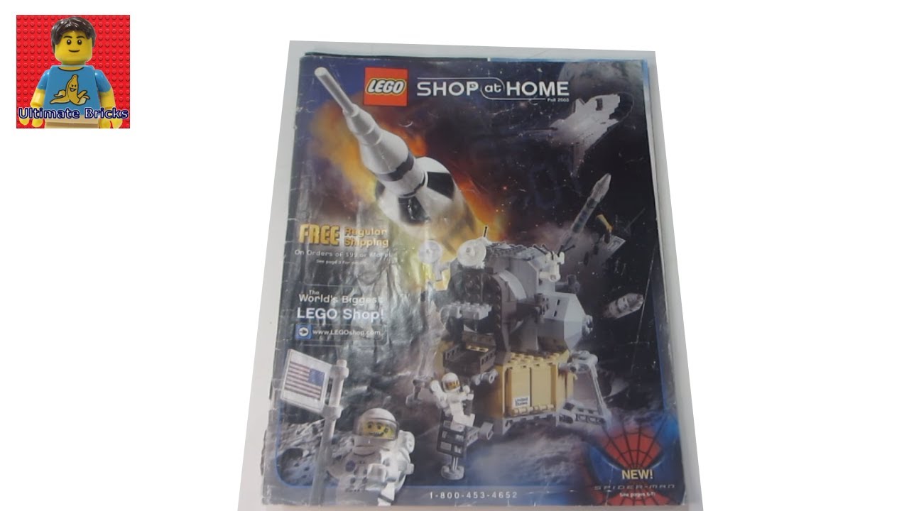 A Look At An Old Lego Catalog From Fall 2003 - Lots of old sets