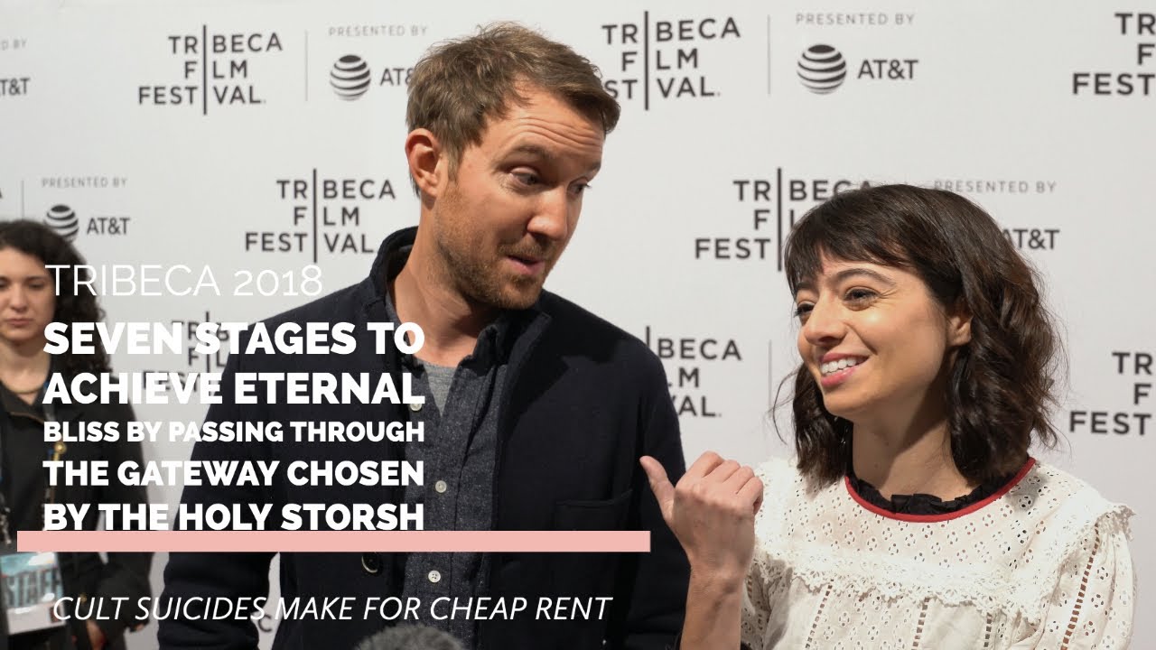 Kate Micucci & Sam Huntington on 'Seven Stages to Achieve Eternal Bliss...' | Tribeca 2018