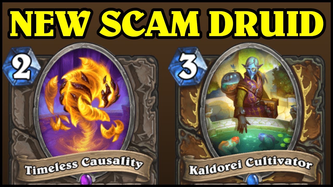 Big Beast Scam Druid Goes Crazy