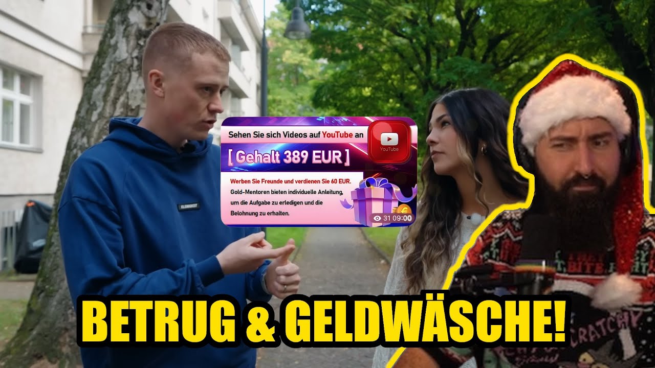 Betrug und Geldwäsche: Mit ein paar Klicks 1000 Euro verloren - Hakon reagiert auf@Marvin