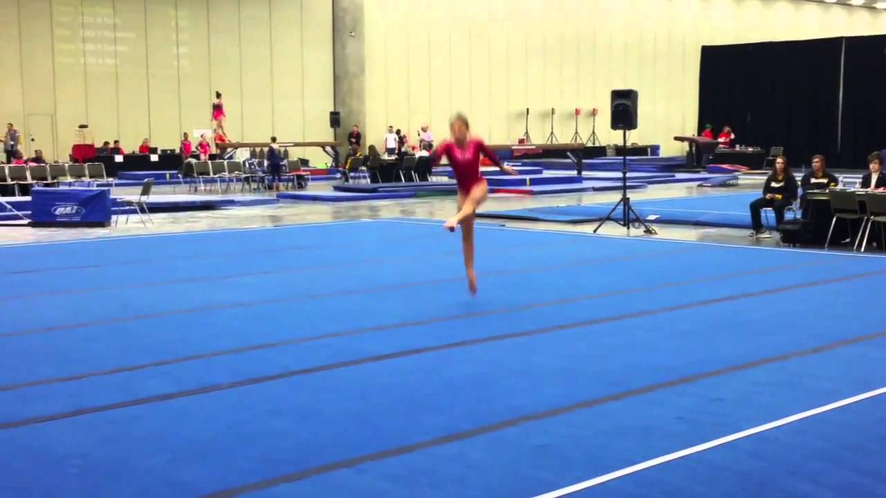 Floor Routine to Crystalize by Lindsey Stirling (Dubstep Violin)