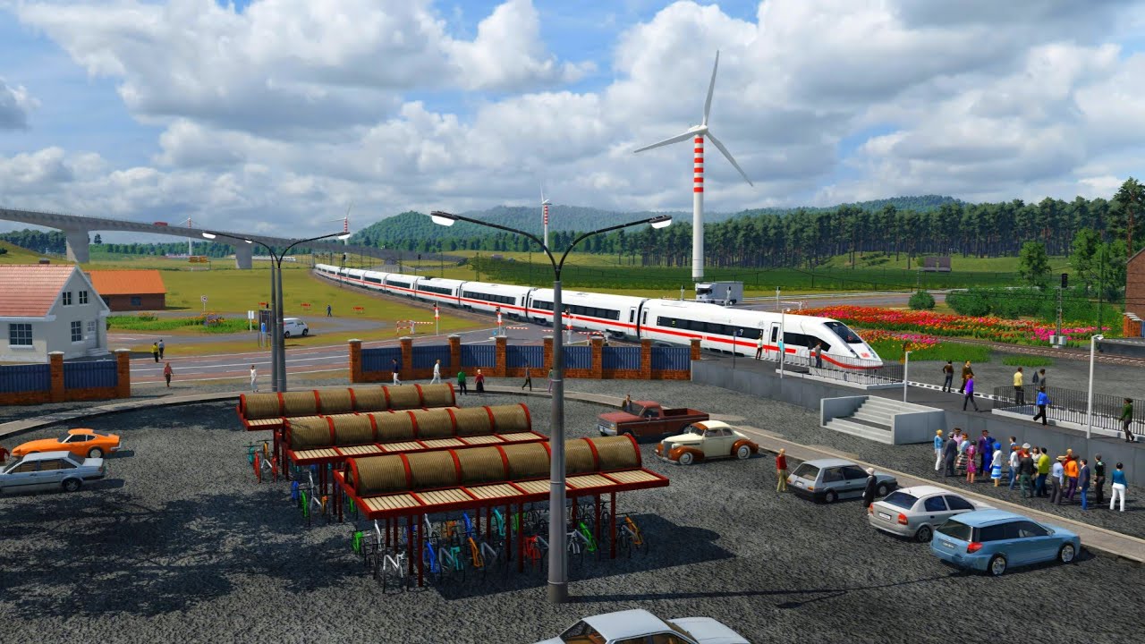 Transport Fever 2: Der Bahnübergang Teil 1242