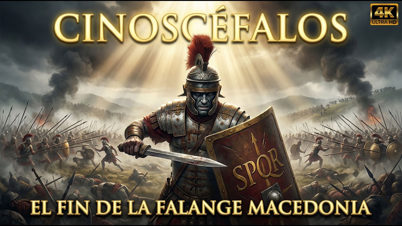 Cinosc&eacute;falos 197 a.C.: Legiones Romanas vs Falange Macedonia | Historia Antigua
