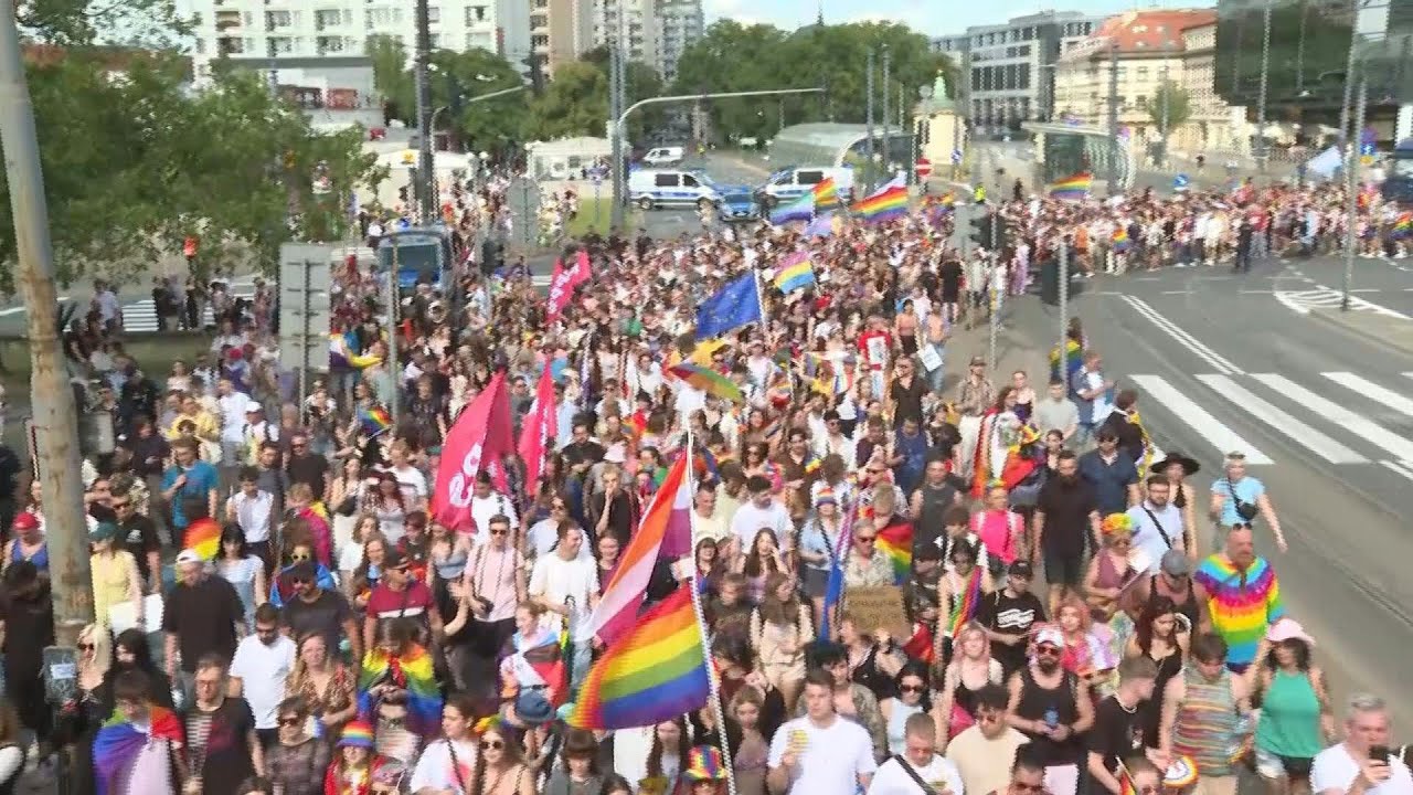 People take to streets of Warsaw for pride parade | AFP