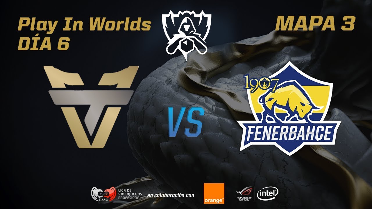 1907 FENERBAH&Ccedil;E ESPOR VS TEAM ONE ESPORTS - ELIMINATORIA - WORLDS 2017 - D&Iacute;A 6 - PLAY IN - MAPA 3