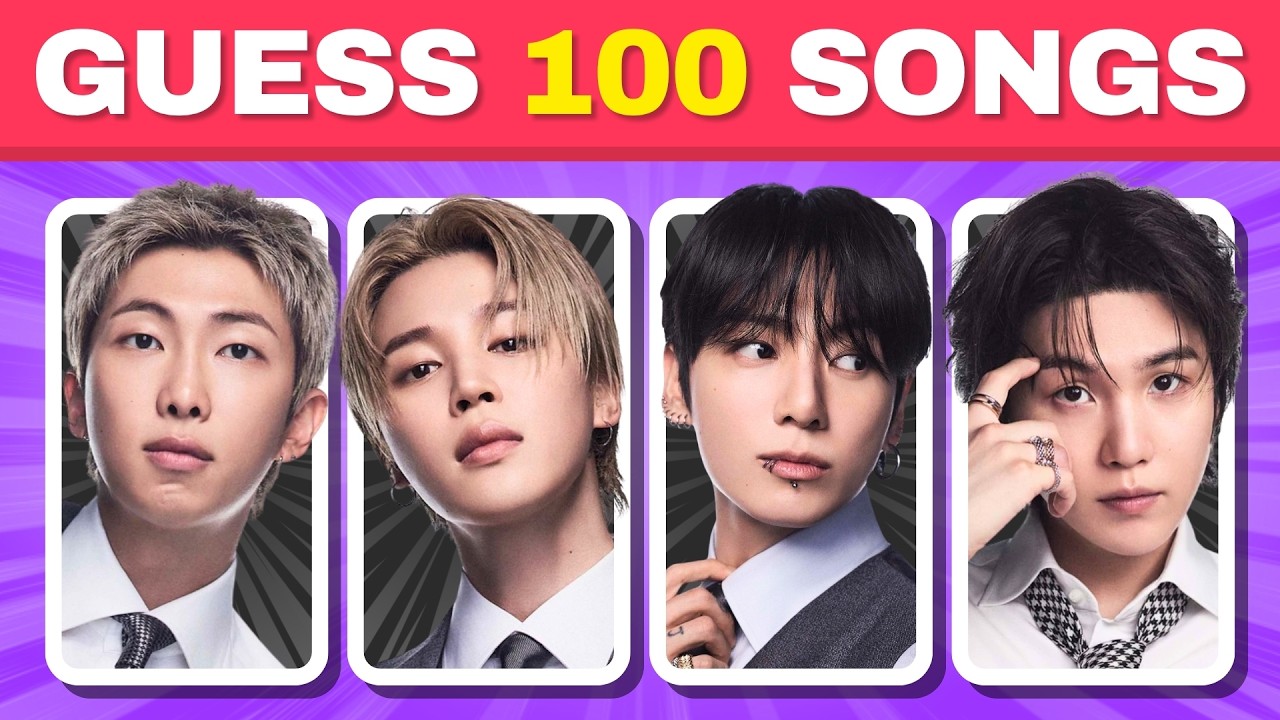 Угадай 100 песен BTS 💜 | Ты настоящий ARMY? | K-pop игра 2026