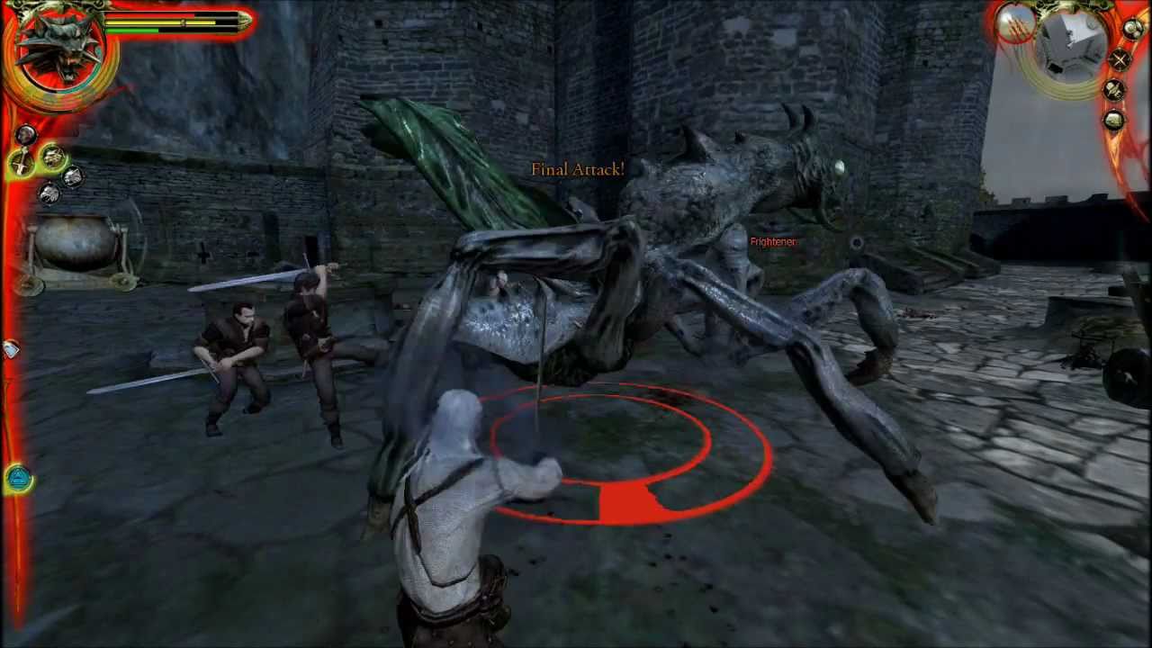 The Witcher Frightener Battle (Hard) HD