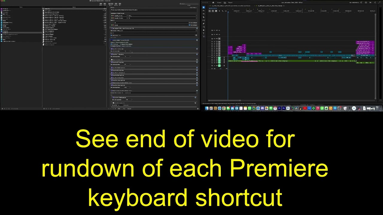 Create Scene ID labels in Premiere with Keyboard Maestro