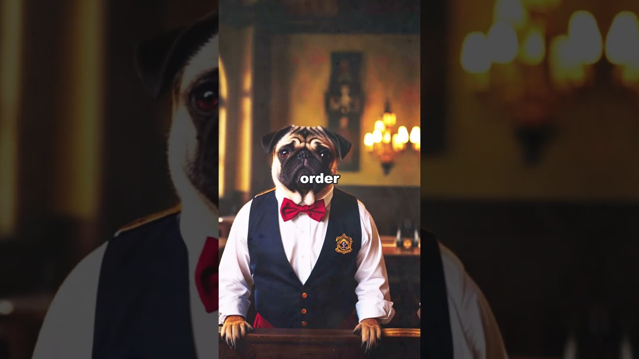 The secret society of the pug  #history #facts #pug