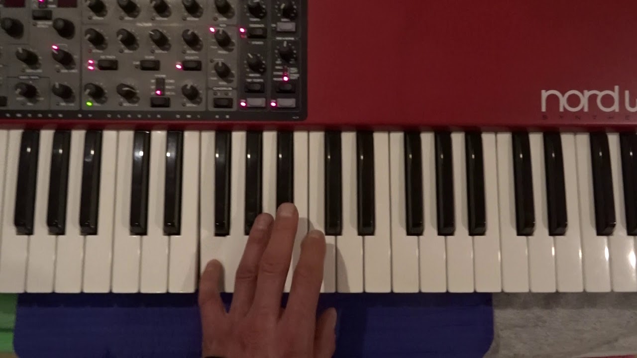 Clavia Nord Wave demo - no talking