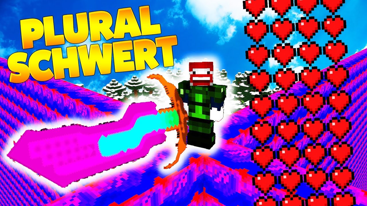 PLURAL SCHWERT ÜBERLEBT +1000 OP HERZEN | SHADE LUCKY BLOCK WALLS