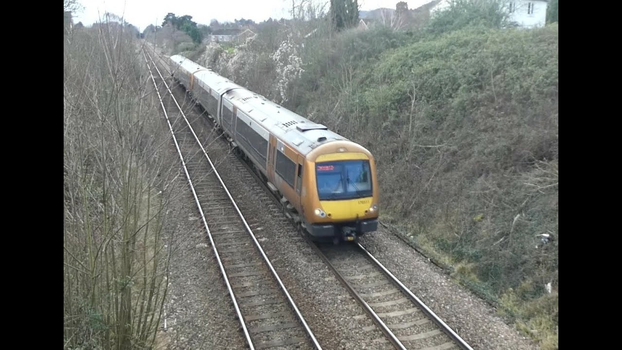 Trains at Great Malvern & Malvern Link Common