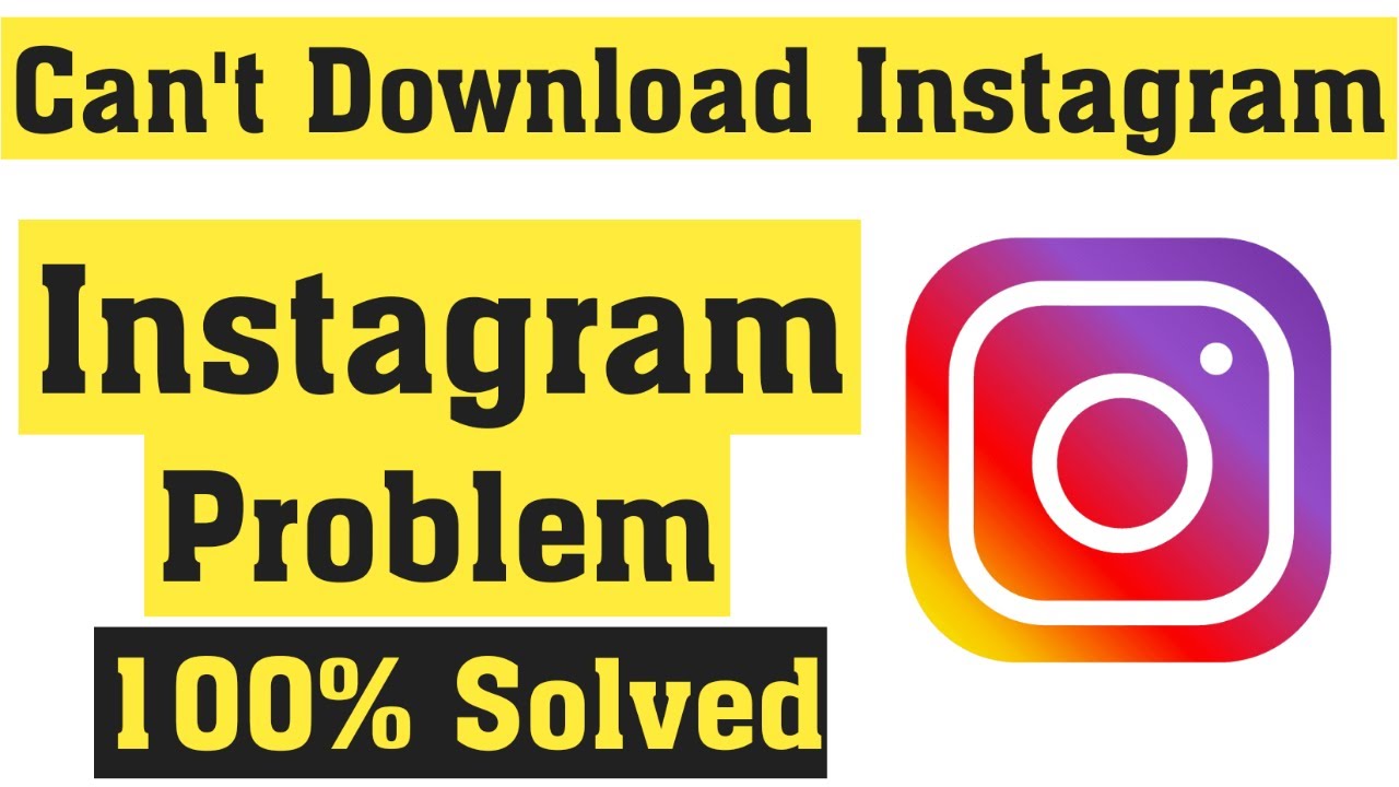 How To Fix Can't Download Instagram On Google Playstore || Android & Ios