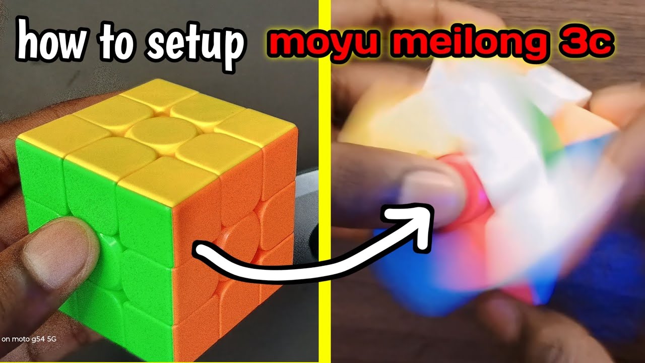 how to setup moyu meilong 3c
