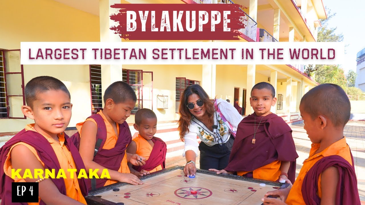 Ep 4 - I Lived In A Monastery for a Day | World's Largest Tibetan Settlement | Bylakuppe, Karnataka