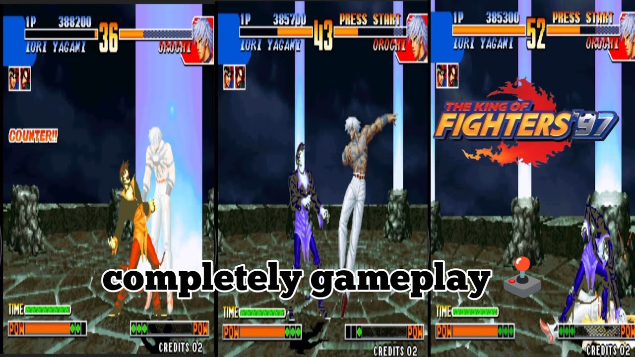 King of the 97 gameplay 🕹️ Kyo iori shingo fight android mobile 📲 