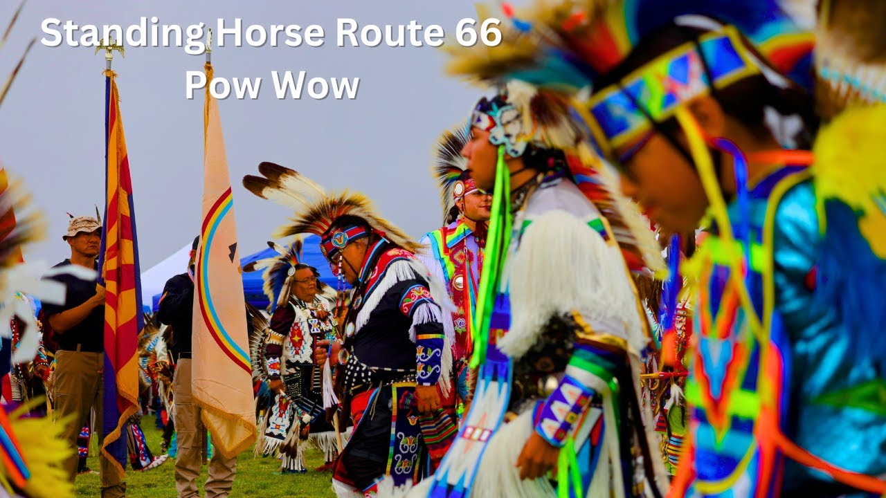 Getting Rained out at The 5th Annual Standing Horse Route 66 Pow Wow in Winslow Arizona