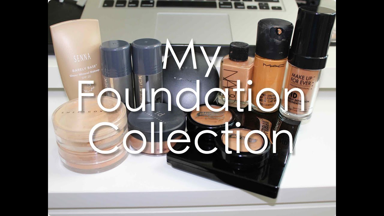My FOUNDATION collection + Favs (oily combination skin)
