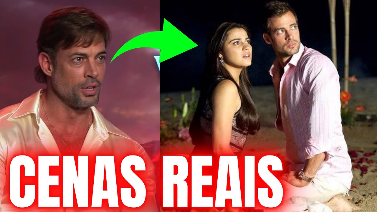 WILLIAM LEVY SE DECLARAVA PARA MAITE PERRONI NAS CENAS E NÃO SEGUIA ROTEIRO DE AMOR!