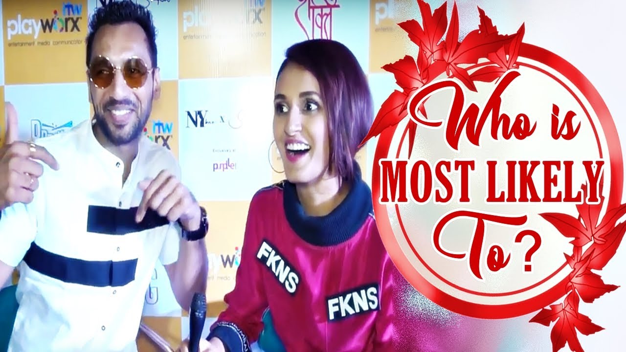 EXCLUSIVE! Friends Shakti Mohan & Punit Pathak | Who Is Most Likely To? | GlitzVision USA