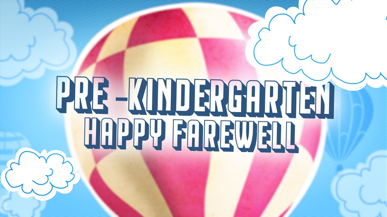 Pre - Kindergarten | Happy Farewell | St. John's National Academy | 2025 - 2026