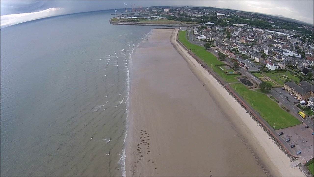 Leven Beach Drone footage