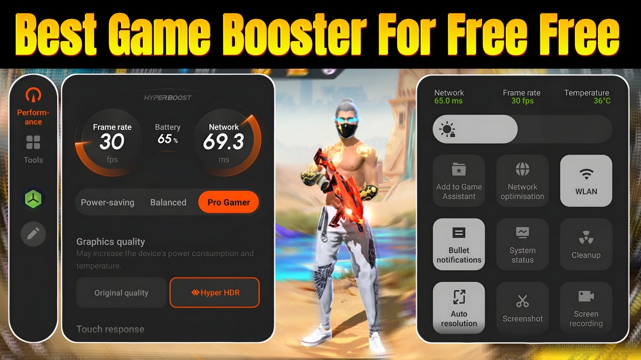 Best Game Booster For Free Fire| Free Fire Game Booster For 2026|Free Fire New Best Gaming booster