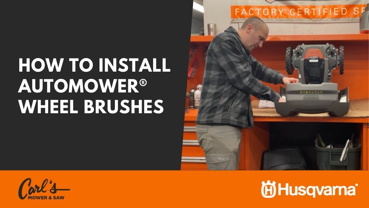 How to Easily Install Wheel Brushes on Your Husqvarna Automower