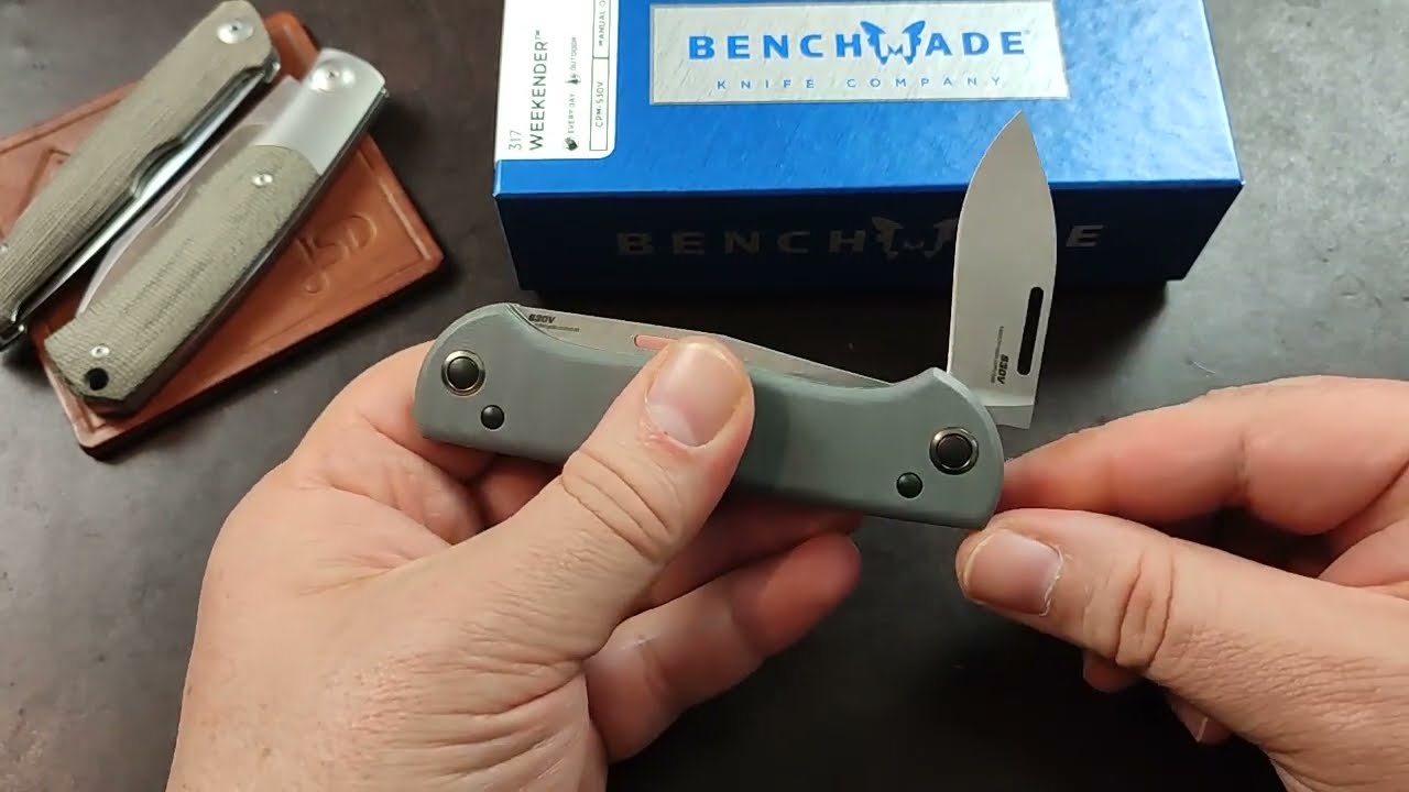 Benchmade 317 Weekender - ein ganz neuer Ansatz für Benchmade