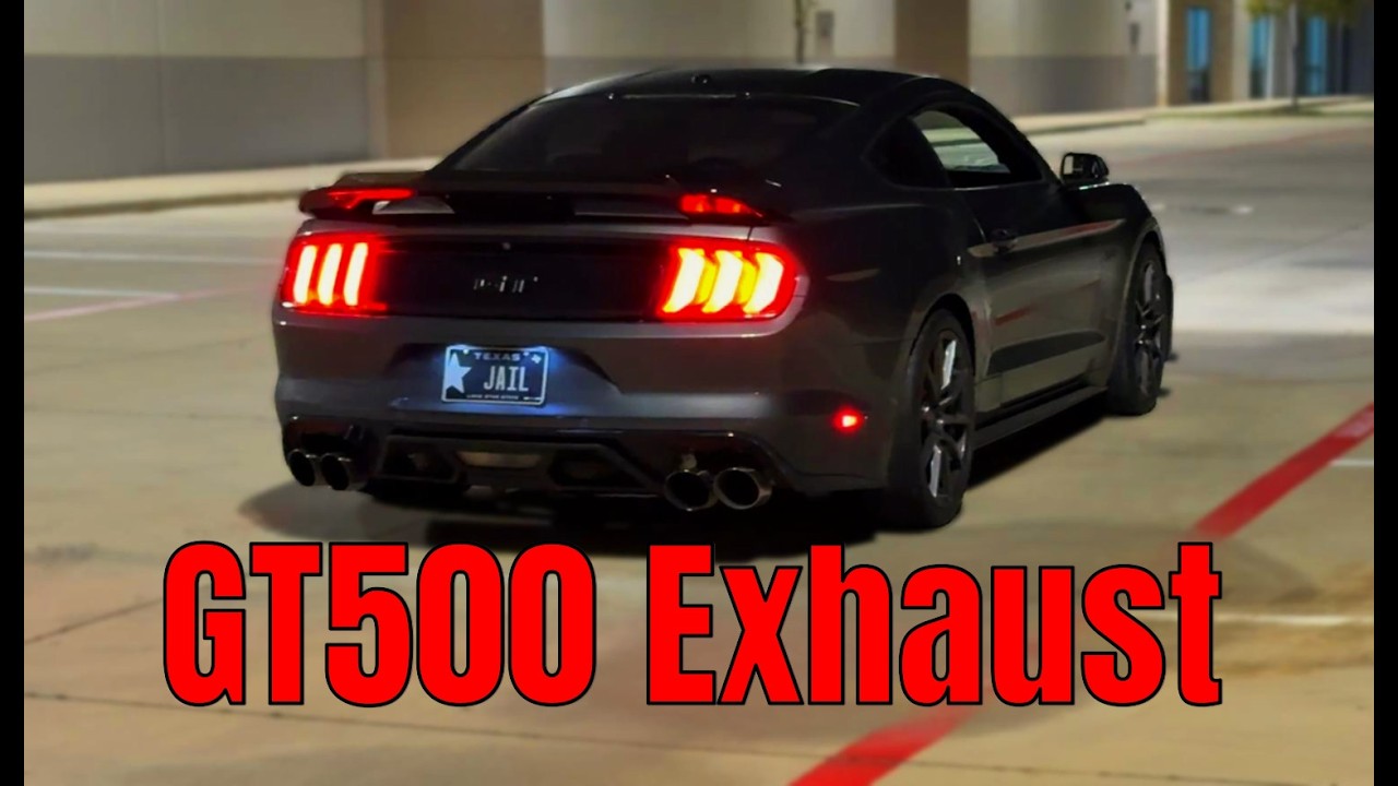 Переделка выхлопной системы GT500 на моем Mustang с наддувом
