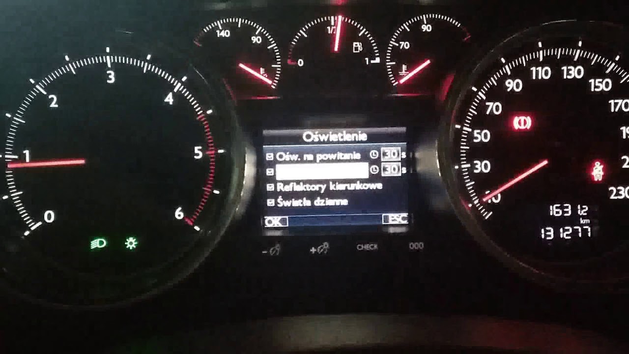 PEUGEOT 508 [JAK USTAWIĆ ŚRODKOWY WYŚWIETLACZ]