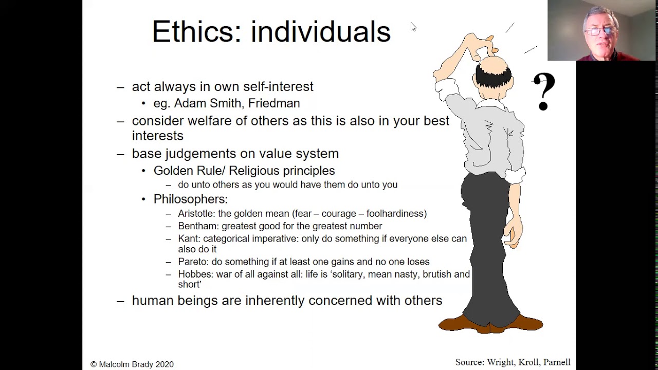 Ethical decision making
