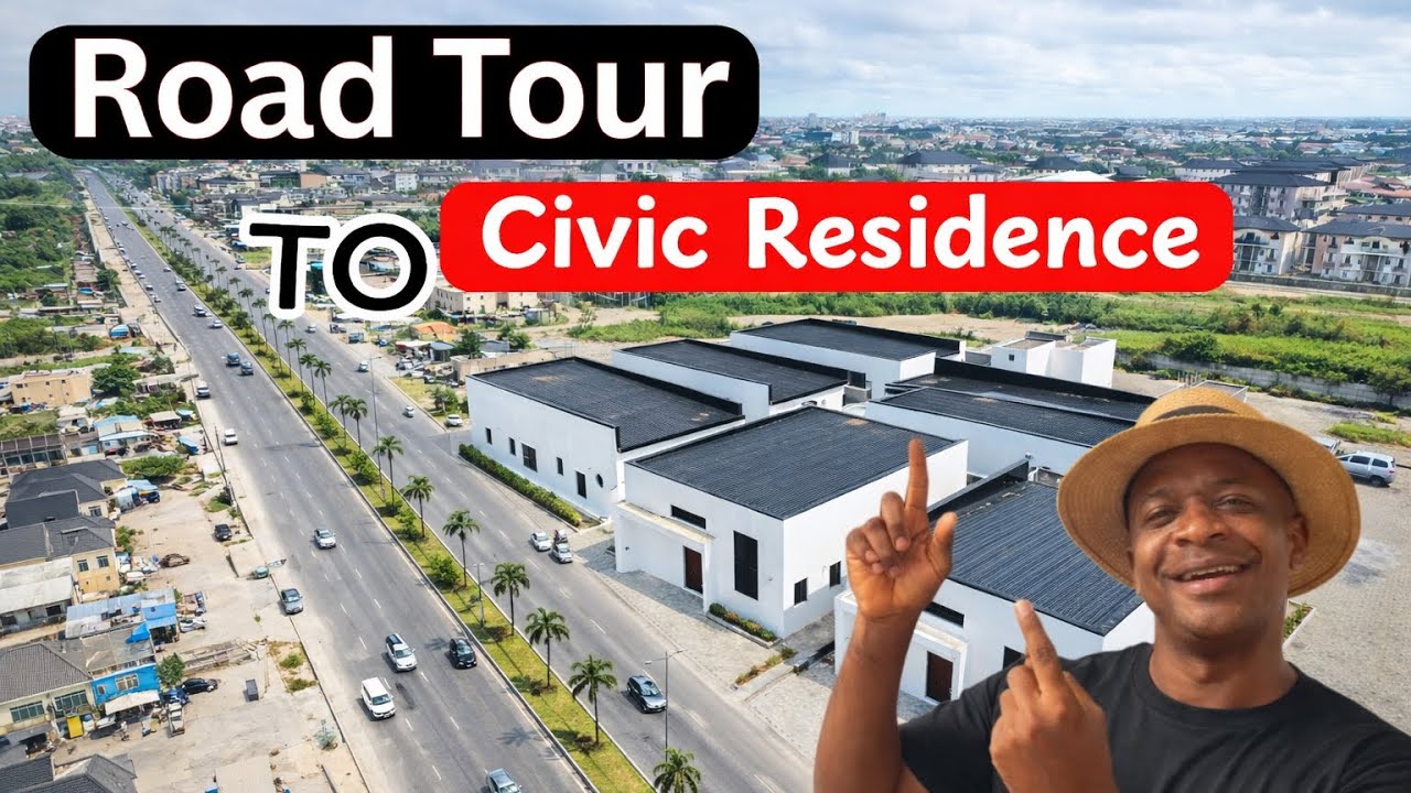 Road Tour to Civic Residence | Ajah to Abraham Adesanya, Lekki Lagos 