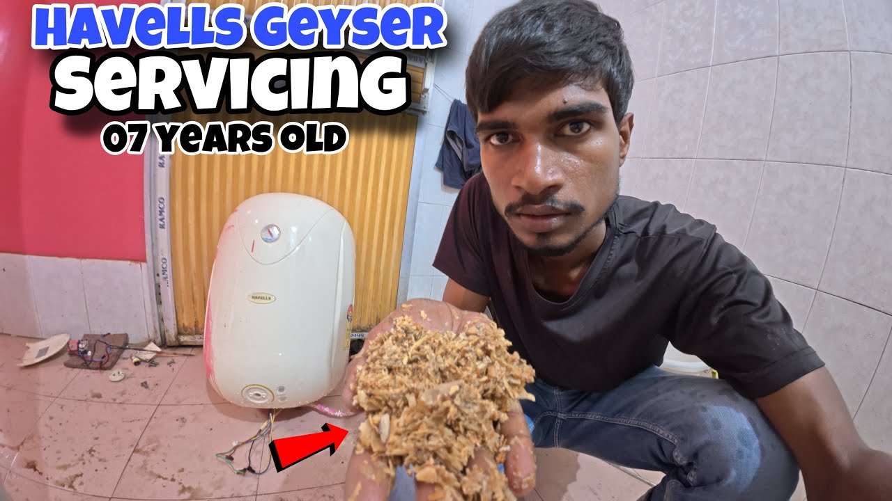 Havells 25 liters geyser service after 07 years in Vidhapuri, Supaul || EHSAN