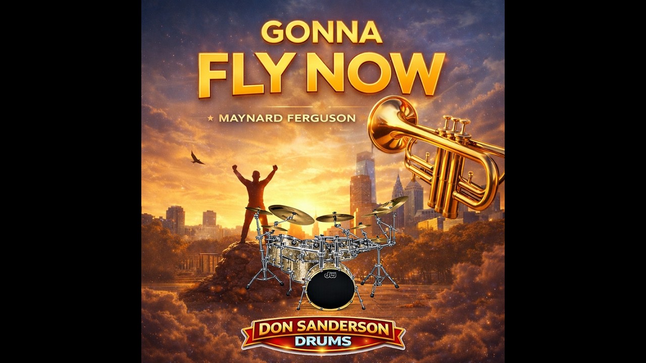 Maynard Ferguson – Gonna Fly Now (Rocky Theme) | Big Band Drum Cover - Tribute to Peter Erskine
