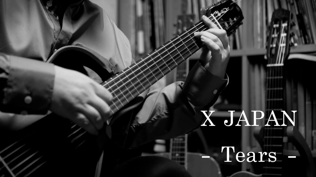 X JAPAN - Tears - / Solo Guitar cover. (Arr. Sousuke Mineyoshi)